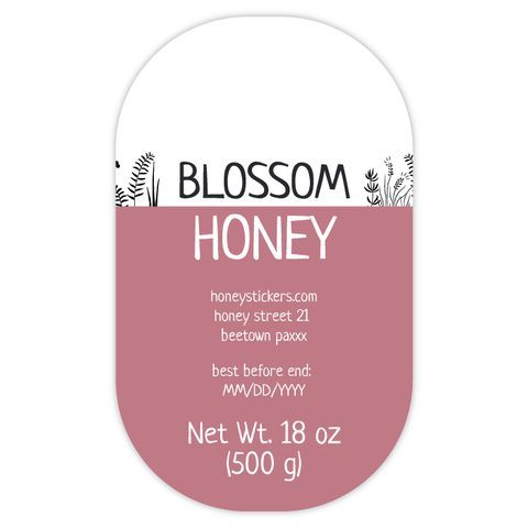 Soft Sophie - Tall Oval Label 18oz Round Jar