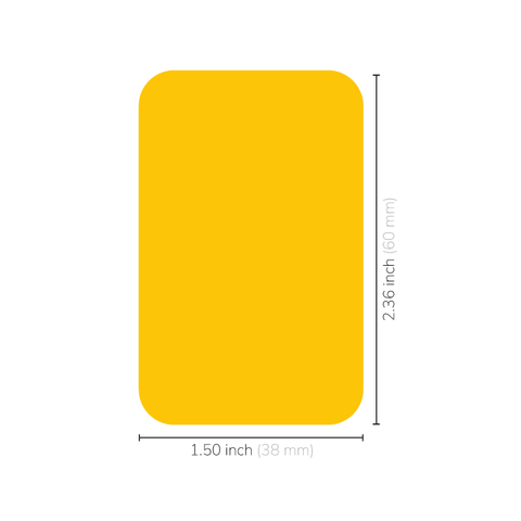 Sticky Steve - Rectangle Label Portrait 12oz Bear Jar