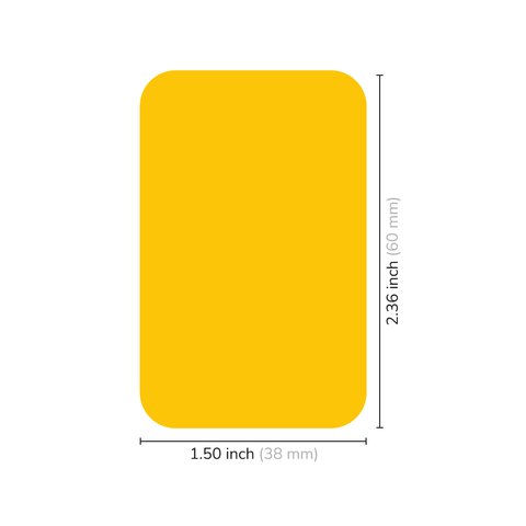 Floral Fiona - Rectangle Label Portrait 12oz Bear Jar