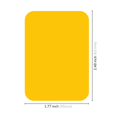 Floral Fiona - Rectangle Label Portrait 24oz Bear Jar