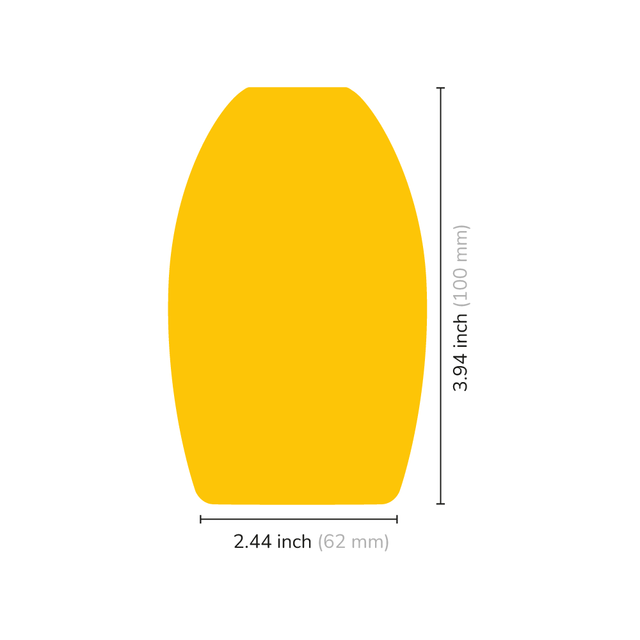 Ovoid Honey Labels for 16oz Classic Queenline Jar – Free Freddie – us ...