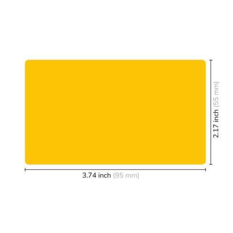 Buzzy Buzz - Rectangular Label 8oz Hexagonal Jar