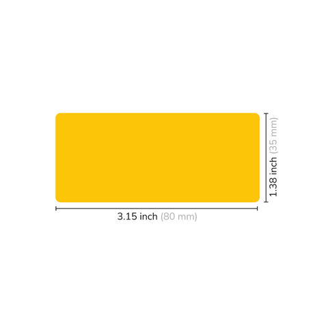 Buzzy Buzz - Special Rectangular Label 4oz Round Jar