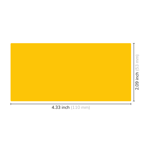 Buzzy Buzz - Rectangular Label 16oz Round Jar
