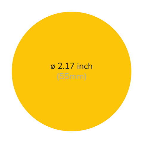 Natural Nadja - Round Lid Label 30oz Round Jar