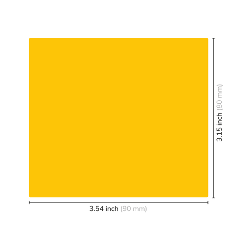 Free Freddie - Rectangular Label 30oz Round Jar