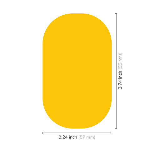 Buzzy Buzz -  Tall Oval Label 30oz Round Jar