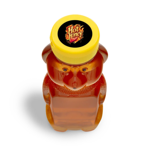 Spicy Spencer - Round Lid Label 12oz Bear Jar