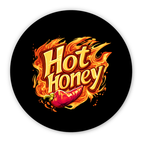 Spicy Spencer - Round Lid Label 12oz Bear Jar