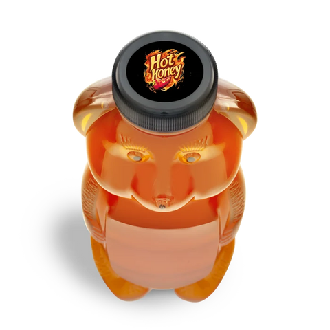 Spicy Spencer - Round Lid Label 24oz Bear Jar