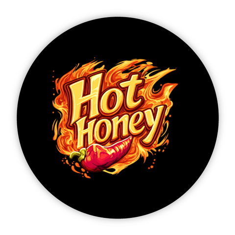 Spicy Spencer - Round Lid Label 24oz Bear Jar