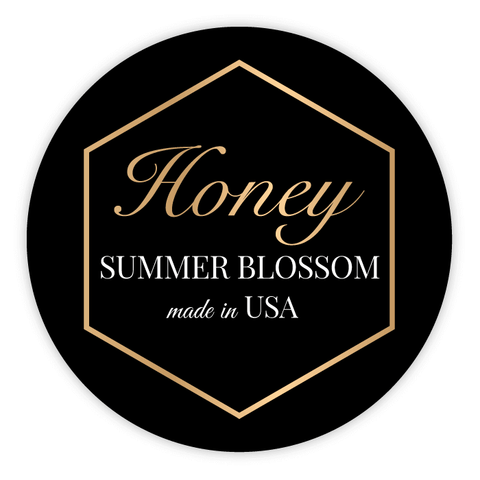 Noble Norman - Round Lid Label 8oz Hexagonal Jar