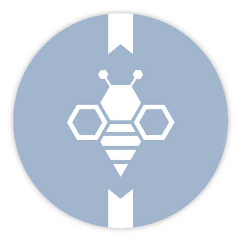 Fresh Frankie - Round Lid Label 8oz Hexagonal Jar