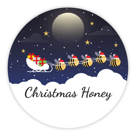 Cozy Cody - Round Lid Label 8oz Hexagonal Jar