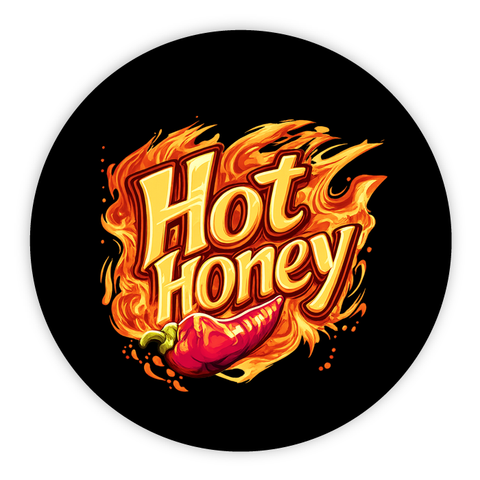 Spicy Spencer - Round Lid Label 16oz Classic Queenline Jar