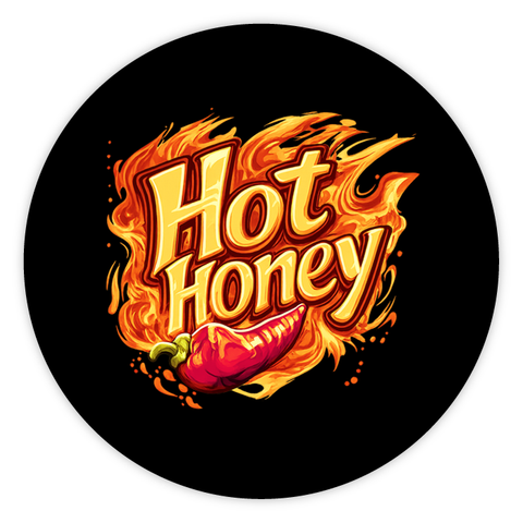 Spicy Spencer - Round Lid Label 32oz Classic Queenline Jar