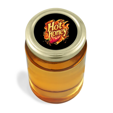 Spicy Spencer - Round Lid Label 18oz Round Jar