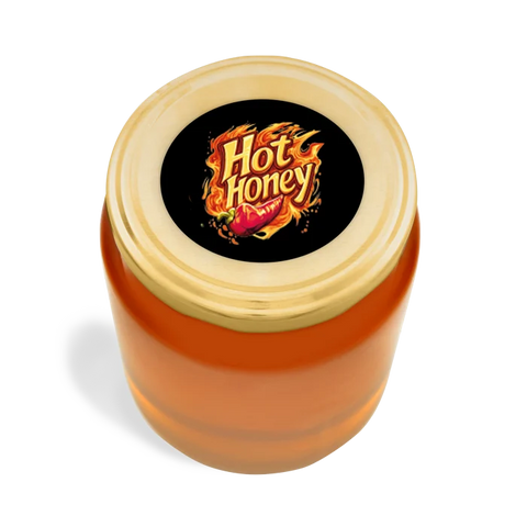 Spicy Spencer - Round Lid Label 30oz Round Jar