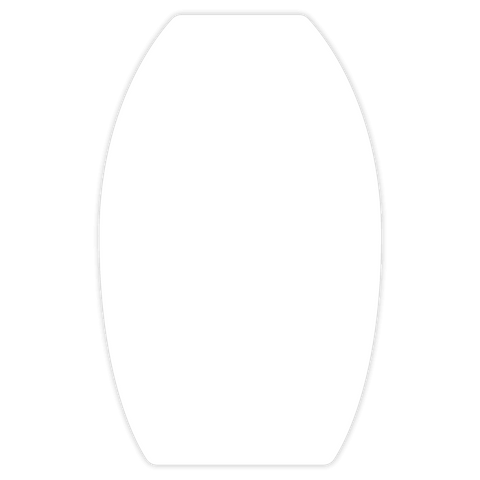 Free Freddie - Ovoid Label 8oz Classic Queenline Jar