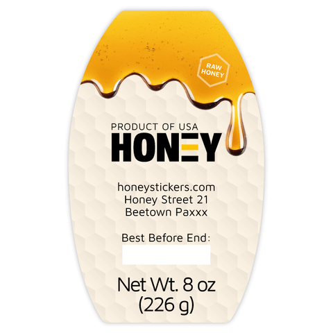 Sticky Steve - Ovoid Label 8oz Classic Queenline Jar