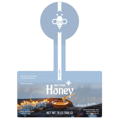 Fresh Frankie - Label with Tamper Seal 18oz Hexagonal Jar