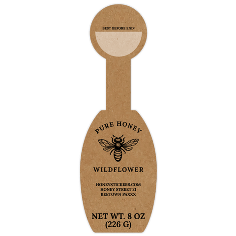 Natural Nadja - Label with Tamper Seal 8oz Classic Queenline Jar