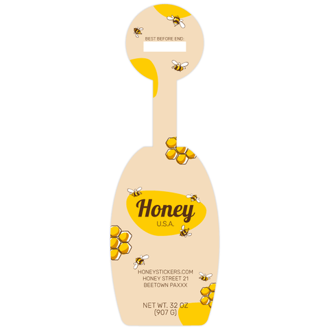Buzzy Buzz - Label with Tamper Seal 32oz Classic Queenline Jar