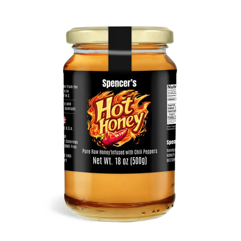 Spicy Spencer - Label with Tamper Seal 18oz Round Jar