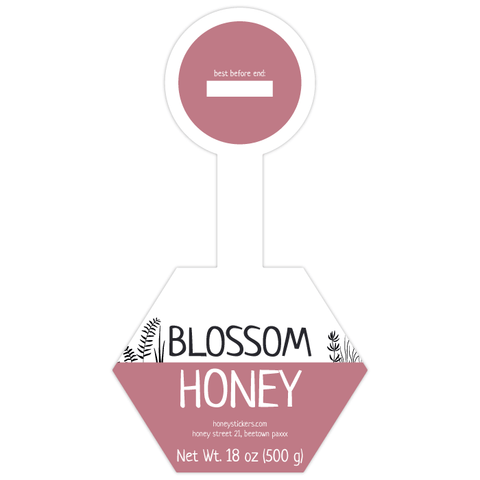 Soft Sophie - Hexagonal Label with Tamper Seal 18oz Round Jar