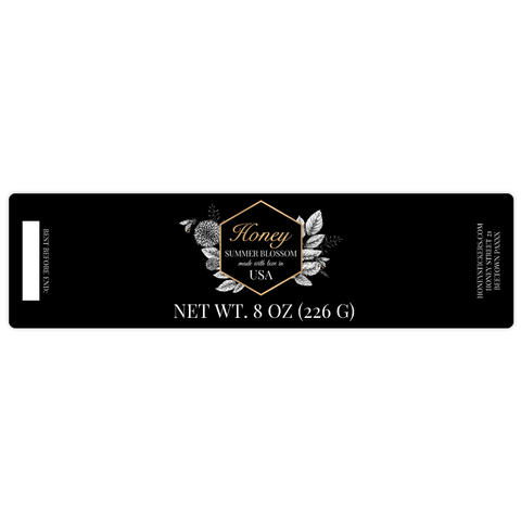 Noble Norman - Rectangular Label 8oz Round Jar