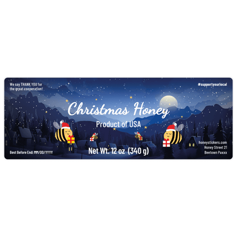 Cozy Cody - Rectangular Label 12oz Round Jar