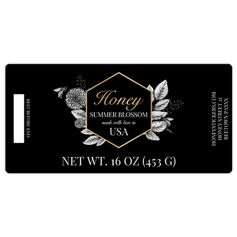 Noble Norman - Rectangular Label 16oz Round Jar