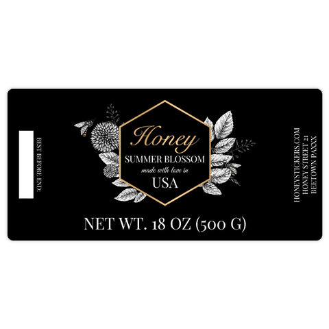 Noble Norman - Rectangular Label 18oz Round Jar