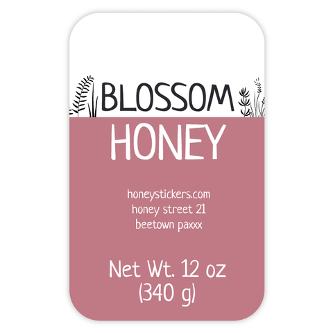 Soft Sophie - Rectangle Label Portrait 12oz Bear Jar
