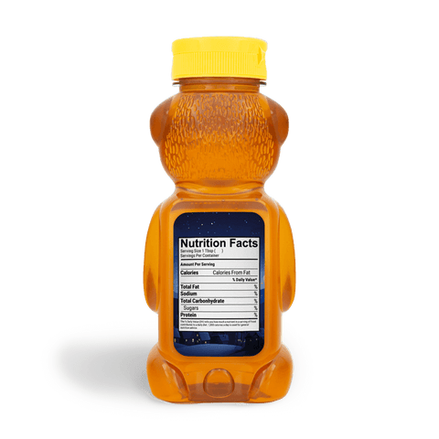 Cozy Cody - Rectangle Label Portrait 12oz Bear Jar
