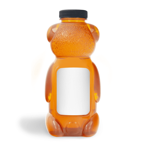 Free Freddie - Rectangle Label Portrait 24oz Bear Jar