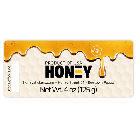 Sticky Steve - Special Rectangular Label 4oz Round Jar