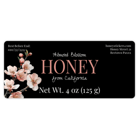 Elegant Elena - Special Rectangular Label 4oz Round Jar