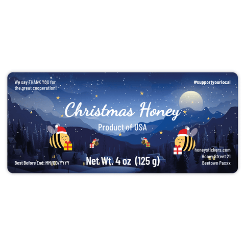 Cozy Cody - Special Rectangular Label 4oz Round Jar