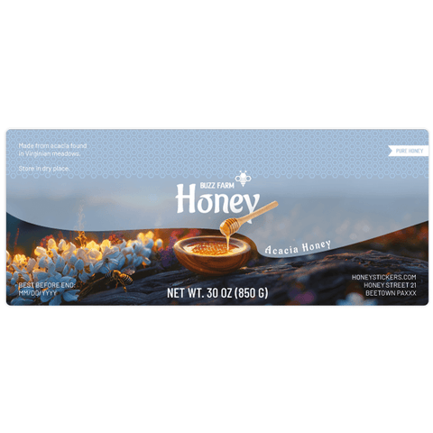 Fresh Frankie - Special Rectangular Label 30oz Round Jar