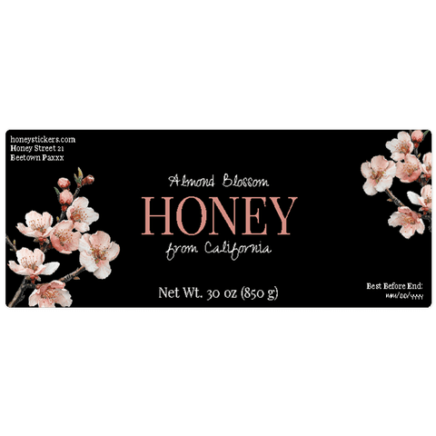 Elegant Elena - Special Rectangular Label 30oz Round Jar