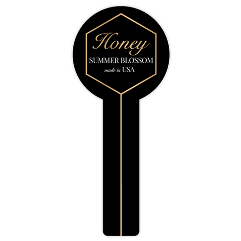 Noble Norman - Tamper Seal Label 8oz Hexagonal Jar