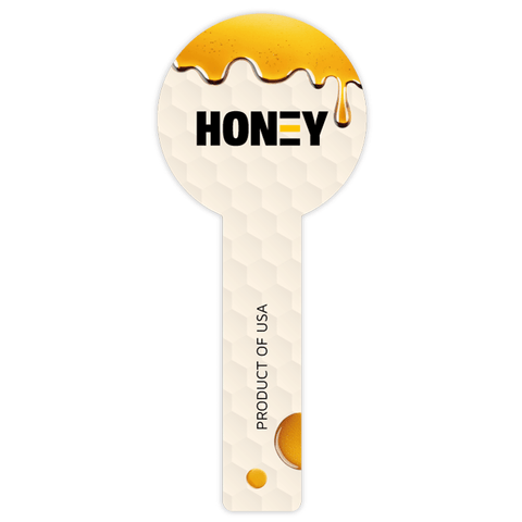 Sticky Steve - Tamper Seal Label 8oz Hexagonal Jar