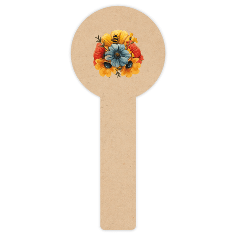 Floral Fiona - Tamper Seal Label 8oz Hexagonal Jar