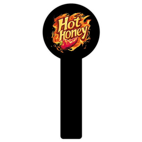 Spicy Spencer - Tamper Seal Label 8oz Hexagonal Jar