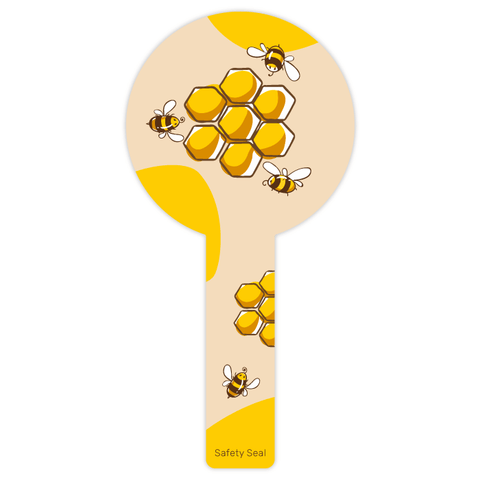 Buzzy Buzz - Tamper Seal Label 32oz Classic Queenline Jar