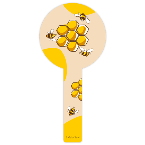 Buzzy Buzz - Tamper Seal Label 30oz Round Jar