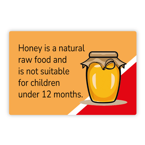 Consumption Warning - Rectangle Sticker
