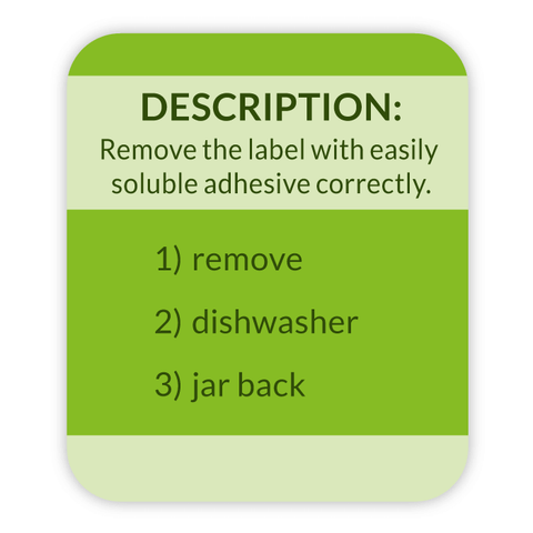 Remove Description - Rectangle Portrait Sticker