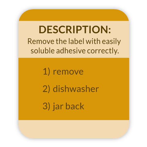 Remove Description - Rectangle Portrait Sticker